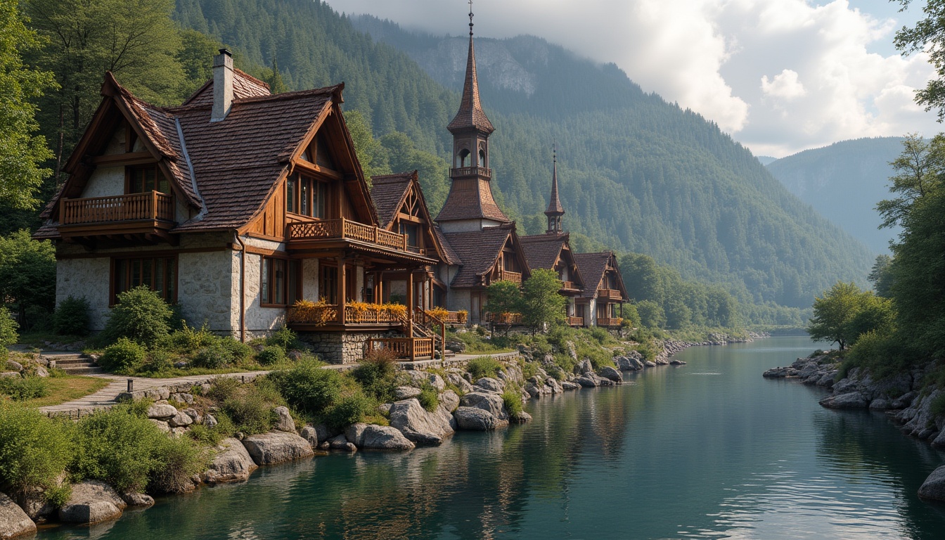 Amenajari gradini cu piatra de râu, cu un design modern și elemente naturale.