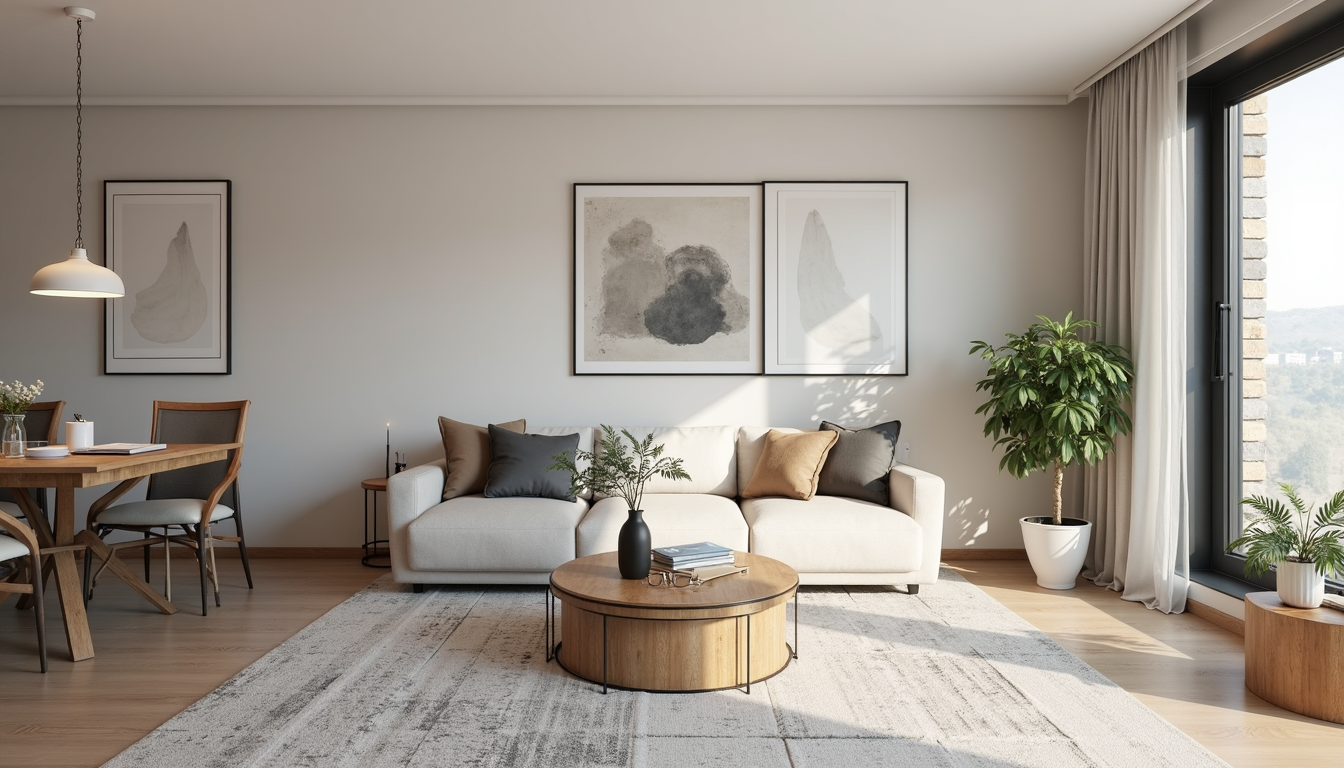 O cameră de zi modernă și luminoasă, perfectă pentru amenajare living casa